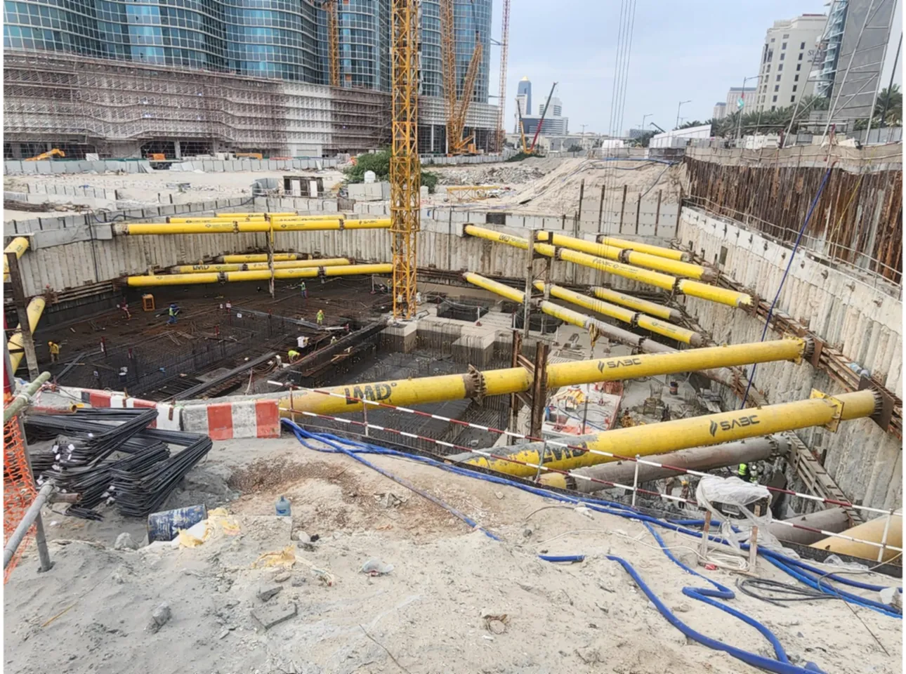 Construction of Building – High Deep Foundation Contracting